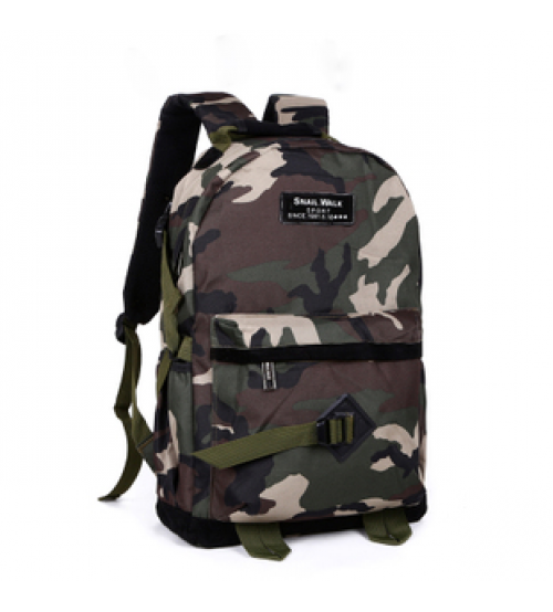 Hellenic Lizard Camouflage Travel Laptop Backpack