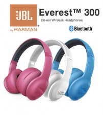 JBL Everest 300 On-Ear Wireless Bluetooth Headphones With Built In Microphone