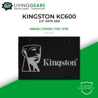 Kingston KC600 2.5" SSD ( 256GB / 512GB / 1TB / 2TB )