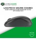 Logitech Silent Wireless Combo Keyboard Mouse MK295