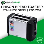 Phison Bread Toaster 700W | Stainless Steel | PTO-1702