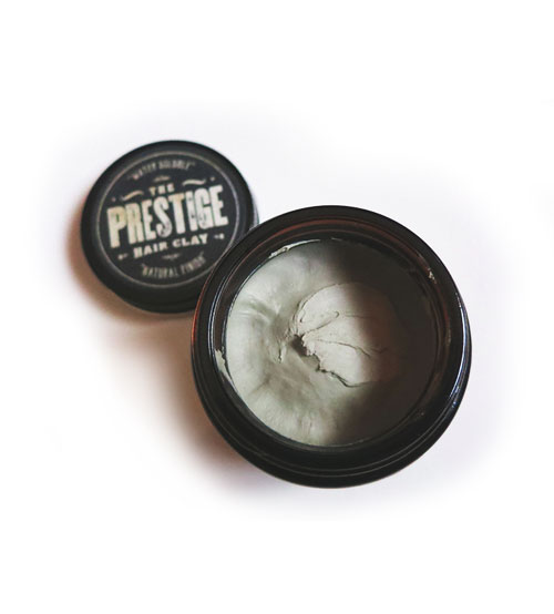 The Prestige All Natural Water Soluble Hair Clay Natural Finish (100ml)
