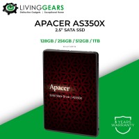 Apacer AS350X 120GB / 240GB / 480GB / 960GB SATA SSD For Desktop & Laptop 2.5"
