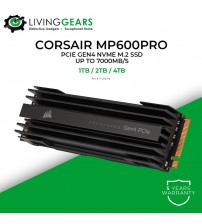 CORSAIR MP600 PRO 1TB / 2TB / 4TB PCIE GEN4 NVME M.2 SSD For Desktop
