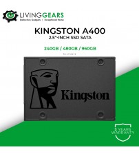 Kingston A400 240GB / 480GB / 960GB SATA SSD For Desktop & Laptop 2.5"